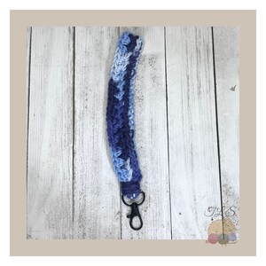 Crochet Wristlet Keychain