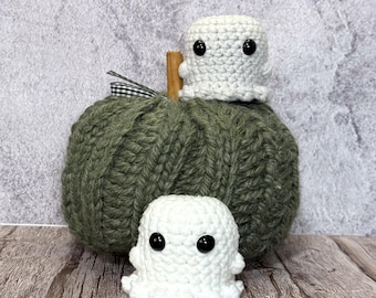 Ghost Plushie, Crochet Ghost, Cute Ghost