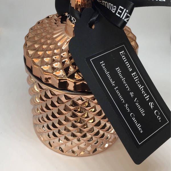 Geo Cut Jar Candle