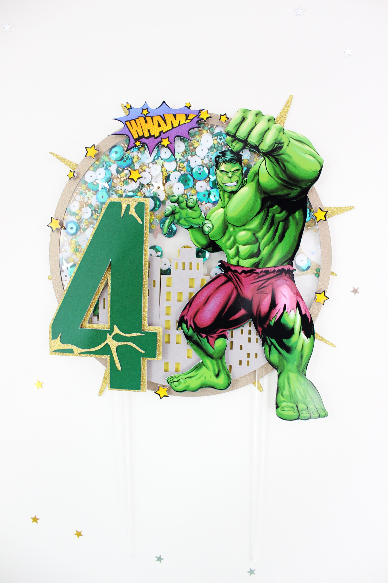 Hulk Cake Toppers Hulk Birthday Cake Topper SVG Digital Etsy