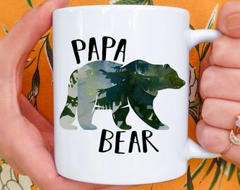 Papa Bear | Father's Day Mug, Dad Gifts, Papa Bear Mug, Papa Bear Mugs, Papa Bear Gift, New Dad Mug, Dad Mug, Father Mug, Mugs for Dad,