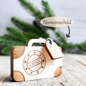 Wichtel Koffer mit Namen | Wichtel Zubehör für den Wichtel Einzug