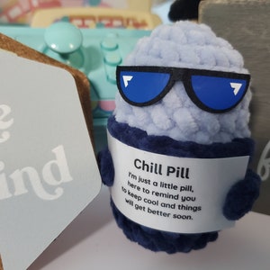 Chill Pill Plushie
