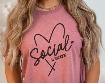 Social Worker Tee | Social Worker Student Graduation | Gift For Social Worker