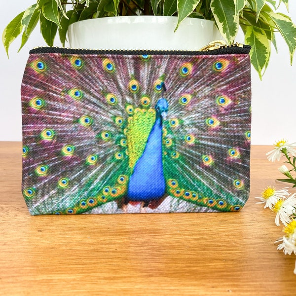 Peacock Pouch, Fine Art Photograph by SarahFrippMorris