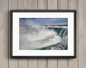 Niagara Falls, Horseshoe, Ontario, Canada, Fine Art Photograph by SarahFrippMorris, Unframed