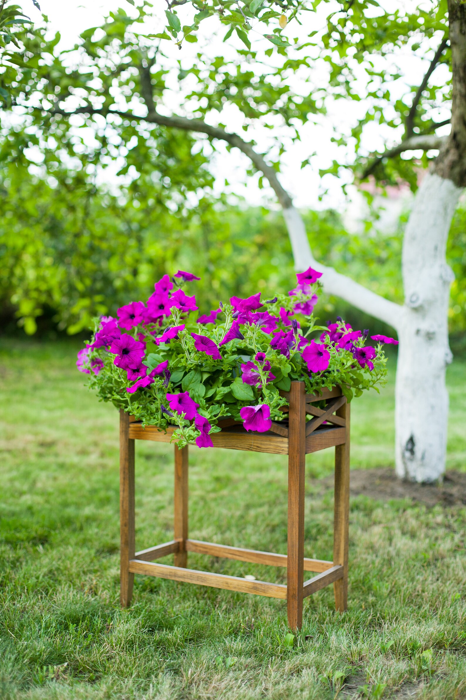 Flower Box Stand for Pot Wedding Decor Outdoor Decor Plant Etsy