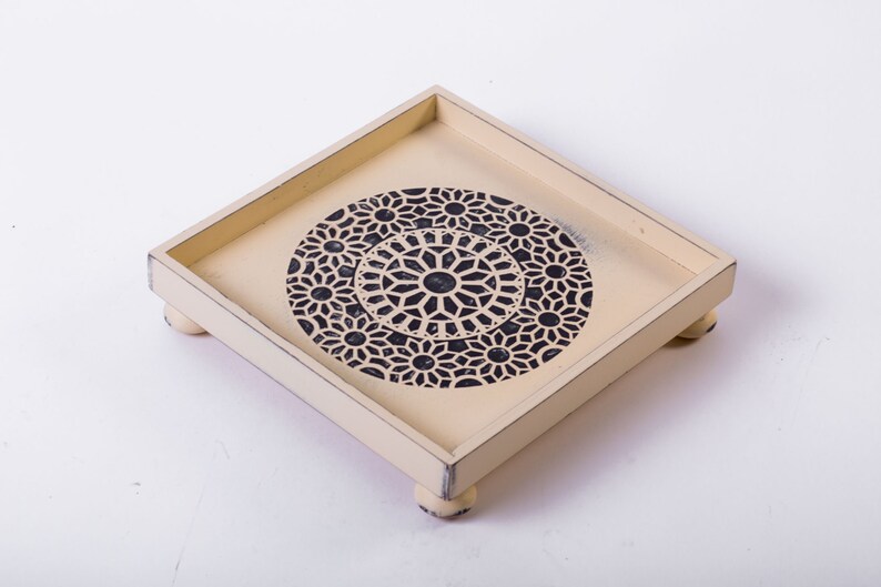 Moroccan|style Wooden|tray Decor|tray Table|decor Farmhouse|decor Women|gift Girlfriend|gift Gift|for|sister Gift|for|her Romantic|gift