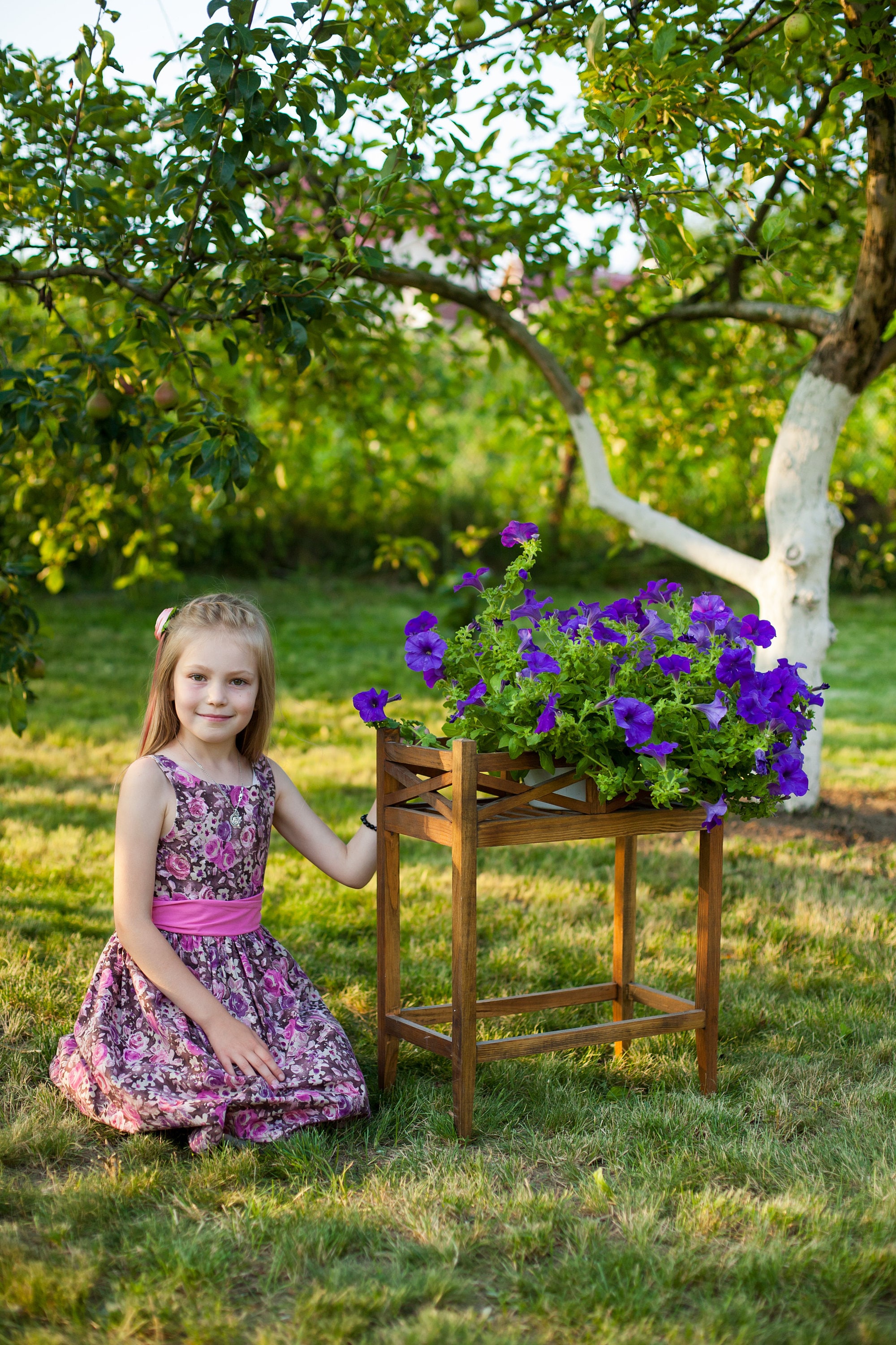 Flower Box Stand for Pot Wedding decor Outdoor decor Plant Etsy