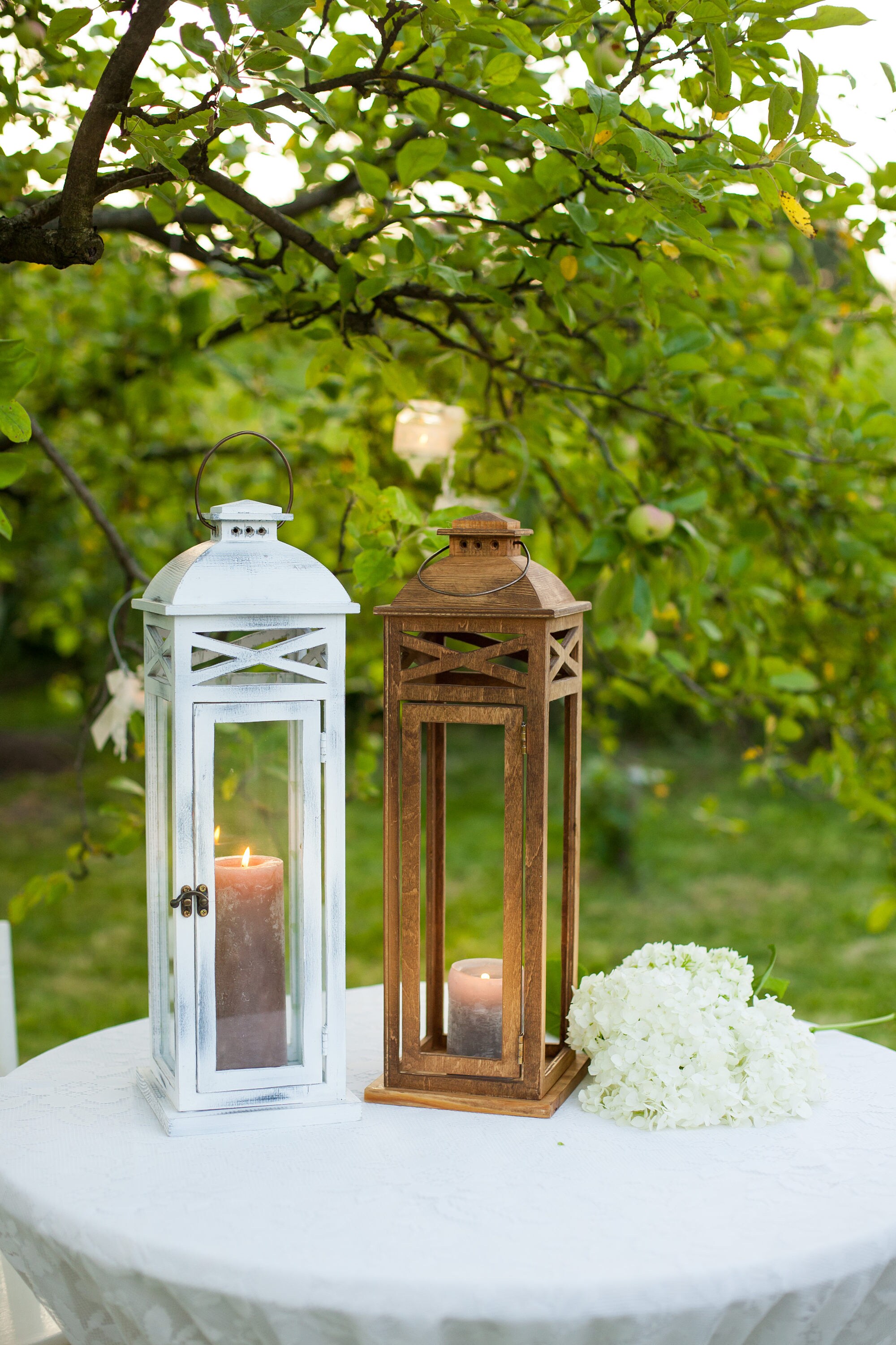 Table lanterns Wedding decoration On tables Lantern for Etsy