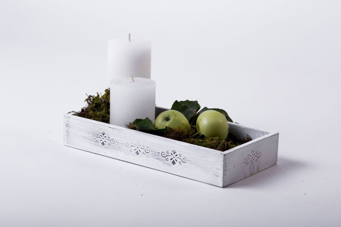 Wooden Tray Table Decor Table Tray Decor Tray Home Décor Home Etsy