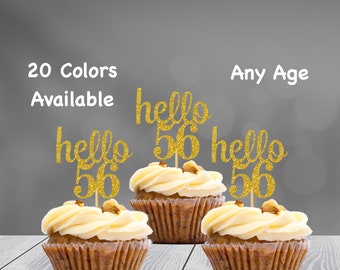 Birthday CUPCAKE TOPPERS