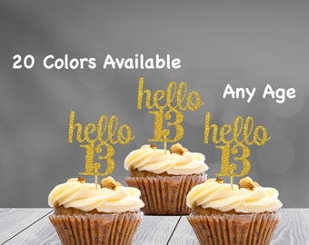 Birthday CUPCAKE TOPPERS