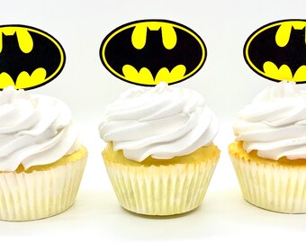 Batman Cupcakes Etsy