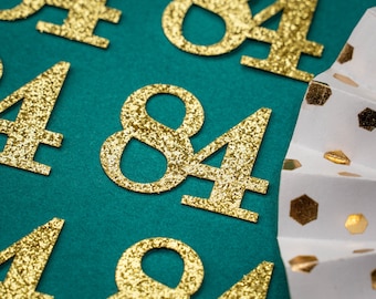 84th Birthday Confetti   Party Favors 84th Anniversary Decorations Party Decorations Number 84 Number Cutout   (20 Colors Available)