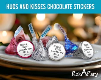 Set of 324 Stickers – 0.75" Candy Favor Labels for Wedding Favors Perfect for Parties & Showers – Fun, Easy Decoration – Candy Not Included