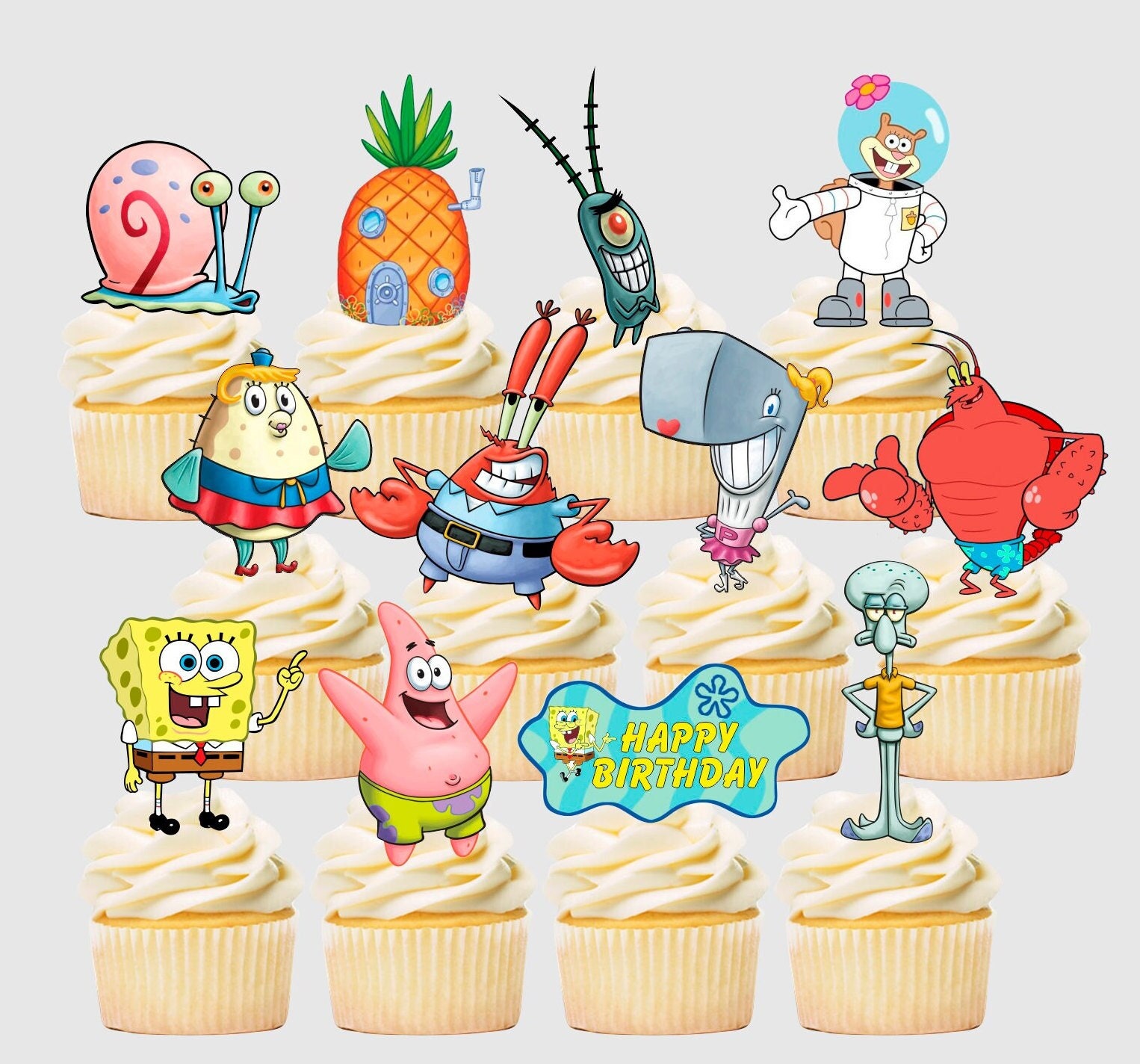 Spongebob Birthday - Spongebob Party - Spongebob Birthday Sign - Spongebob  Decorations - Spongebob Sign - Spongebob Party Decorations