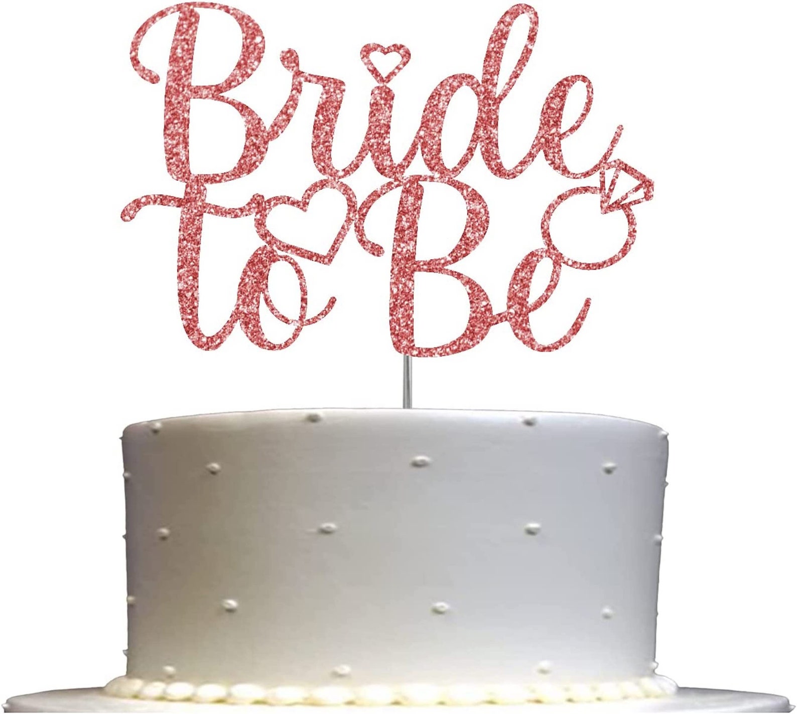 Bride to Be Cake Topper Engagement Party Decorations Ideas Etsy