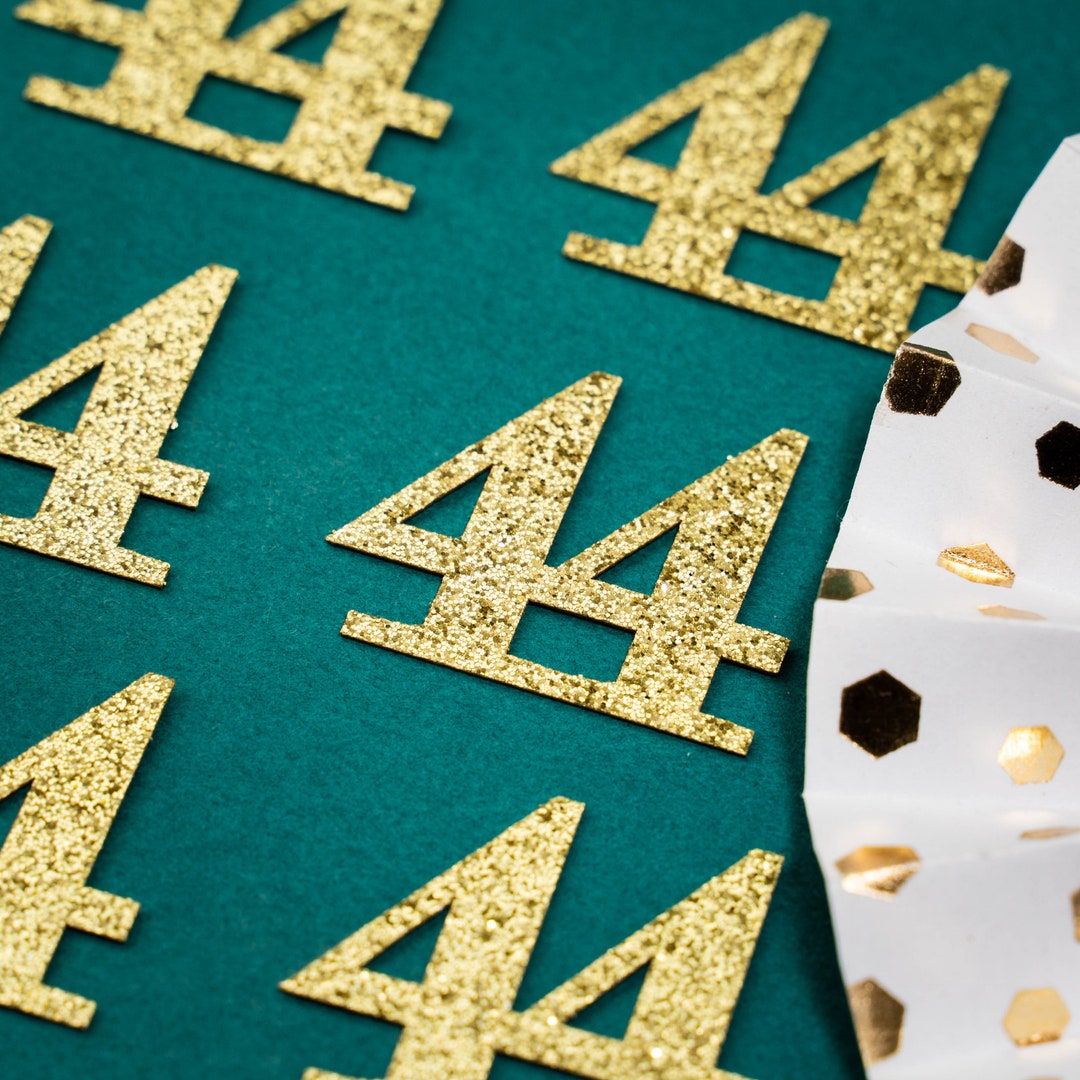 44th Birthday Confetti Party Favors 44th Anniversary Decorations Party ...