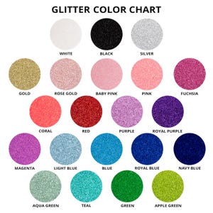 25th Birthday confetti (1 inch ) number 25th Glitter Confetti Party Decorations number 25 confetti age 25 (20 COLORS AVAILABLE) image 2