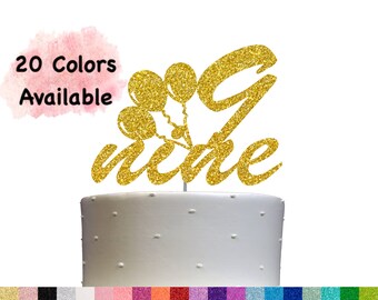 9th Birthday Cake Topper | Number Nine Cake Topper | 9th Birthday Party Decorations | Age 9 Milestone Celebration | Birthday Party Supplies