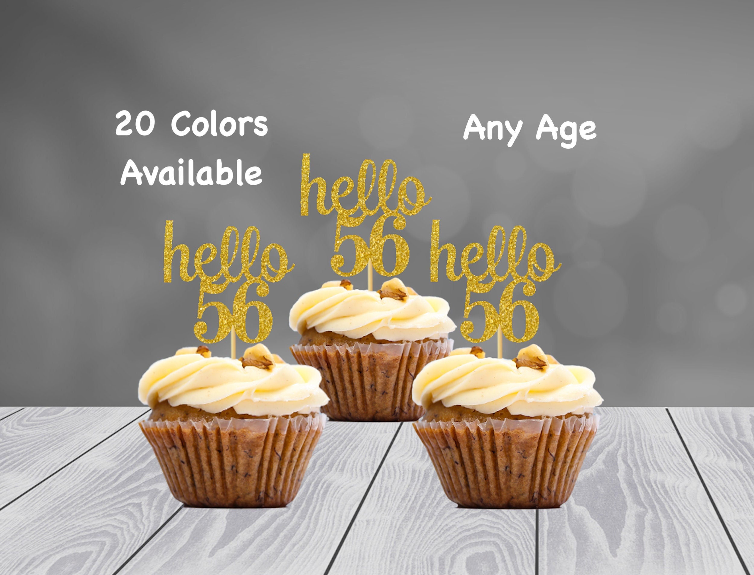 Gold Foil Cupcake Liners, Muffin Baking Cups (1.96 x 1.8 In, 60