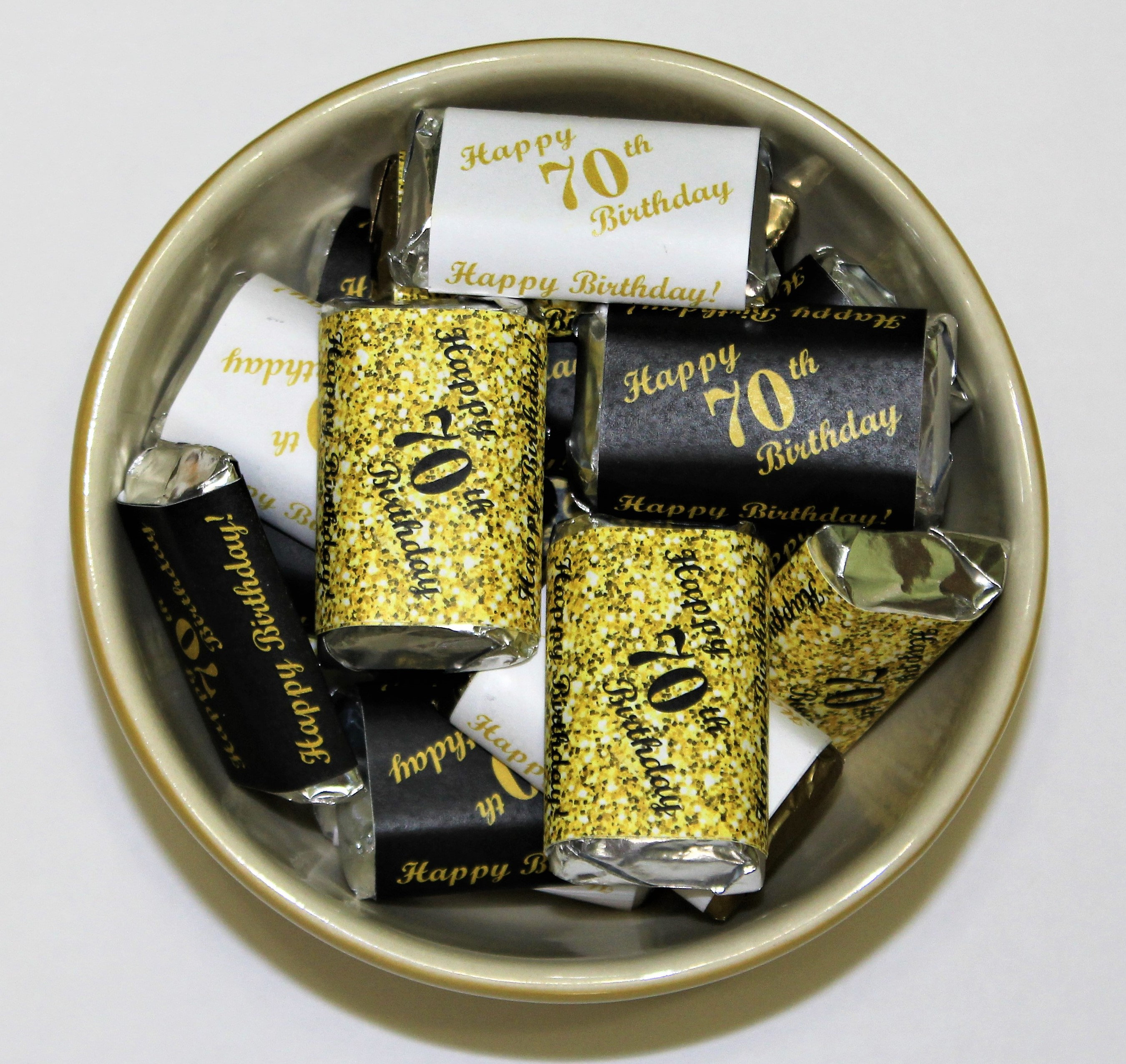 Any Age 70th Birthday Party Favors Decorations Favors Etsy