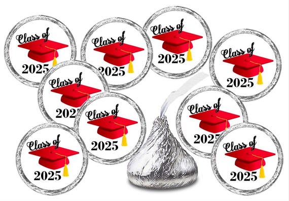 Pegatinas De Graduación, 500 Unidades De Clase De 2023, Etiquetas De