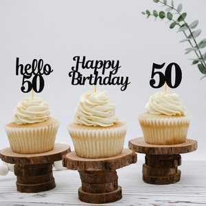 50th Birthday Decoration For Women, Rose Gold 50th Birthday Decorations, 50th...