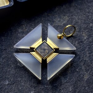 Antique Early Victorian English Gold Natural Chalcedony Maltese Cross ...
