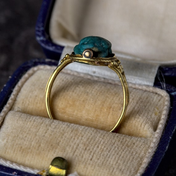 太古のロマン！古代エジプト スカラベリング 指輪 アンティーク オリエント Antique Gallery Soleil アンティークジュエリー / 古代エジプト