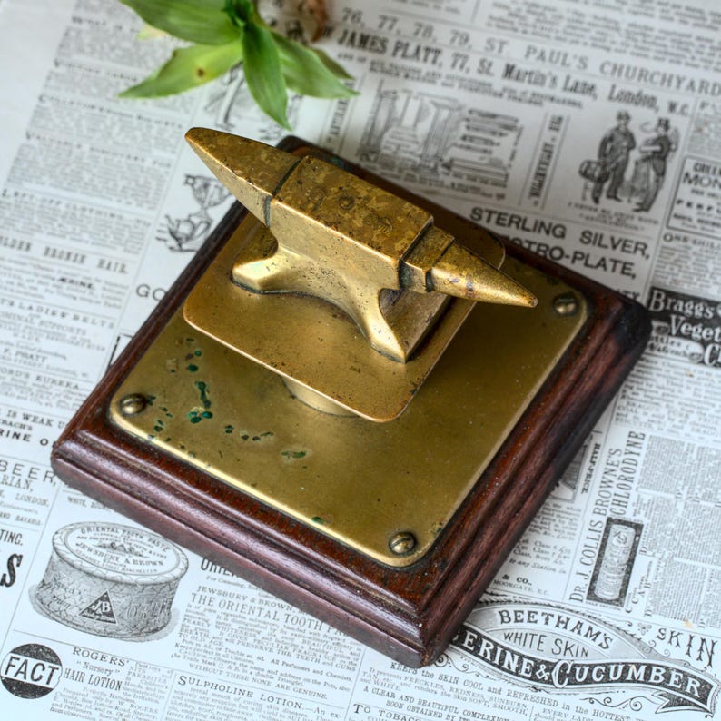 Rare Antique Northern Irish Miniature Jewellers Anvil Stand C1870 Etsy