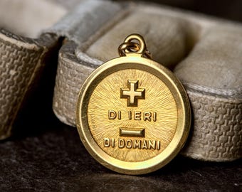 French Augis Love Charm 18k Gold 