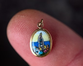 Antique English WWI Silver & Wood Fumsup Good Luck Charm Pendant