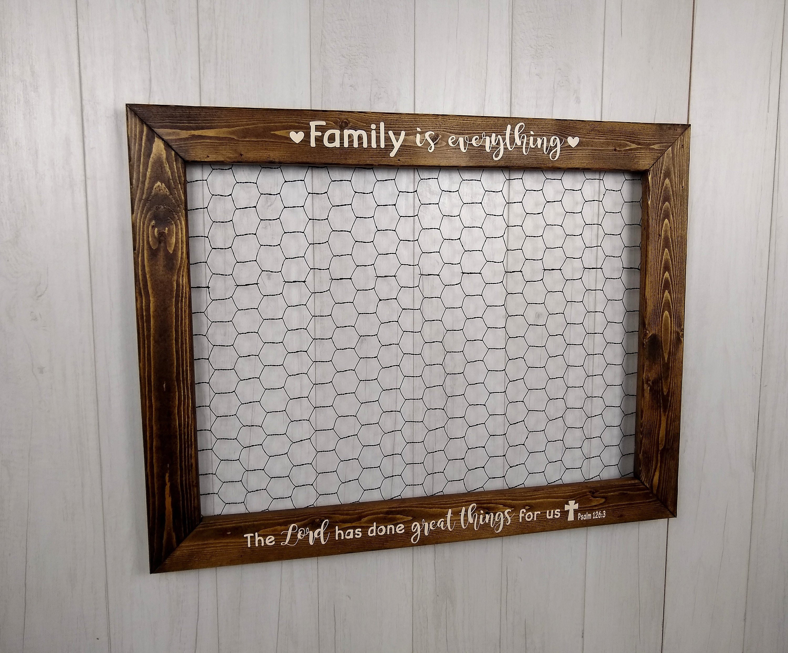 Chicken Wire Frame Chicken Wire Picture Frame Wire Frame Etsy