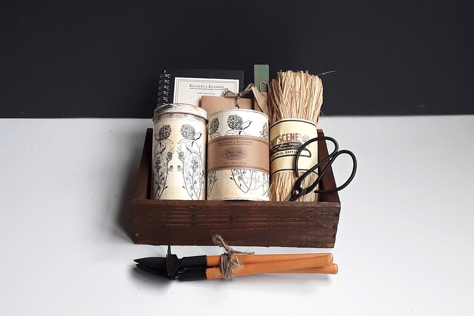 Gardening Essentials Planter Gift Set Etsy