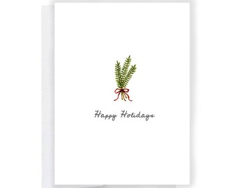 Happy Holidays Greeting Card