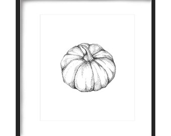 Pumpkin Print