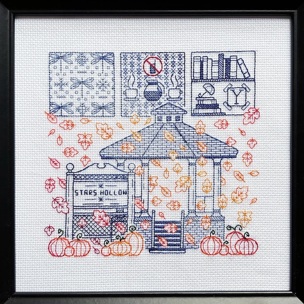 ブラックワーククロスステッチパターン · コッパーブーム