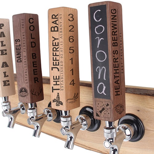 Custom Beer Tap Handlebanner Edition Personalized Kegerator Etsy
