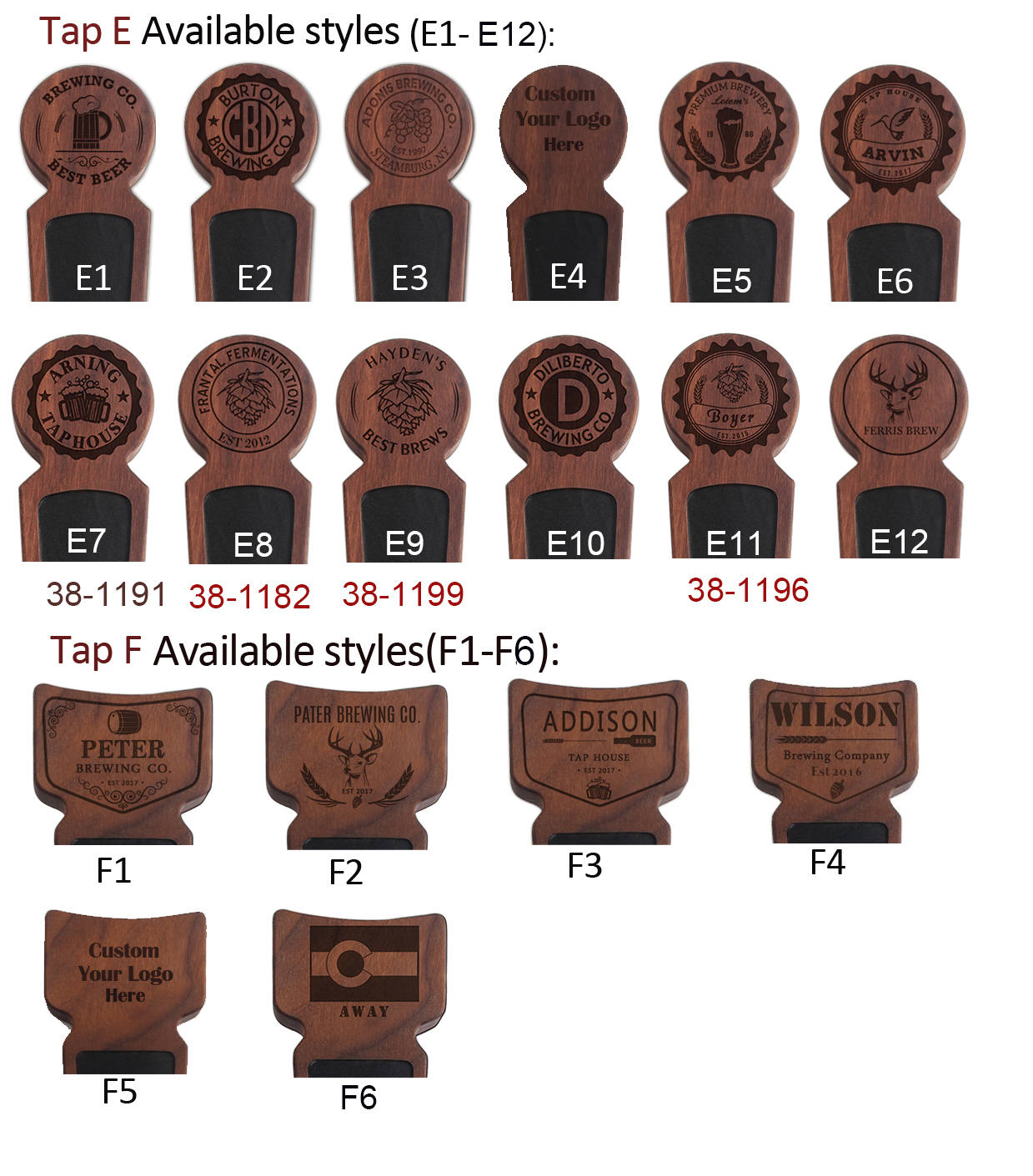 Custom Beer Tap Handles Engraved Custom Beer Tap Handle Etsy UK