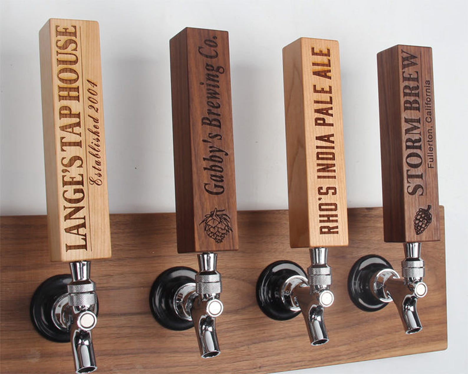 20 Custom beer tap handle Beer tap handle Kegerator Handle Etsy