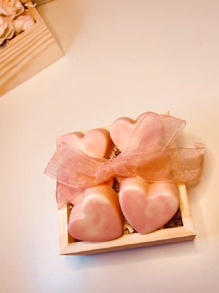 BLUSH PINK HEART Melts Etsy