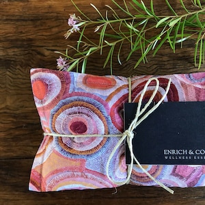 Extra Large Lupin Heat Pack | Australian Indigenous Cotton Design