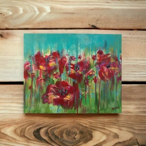 Poppy Pastures original artwork