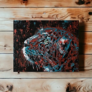 Luipaard Origineel kunstwerk