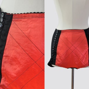 Vintage Satin Lingerie Briefs / 1980s 80s High Waisted Booty Shorts Panties Underwear / Men Women Unisex Medium Large / Drag Queen Burlesque