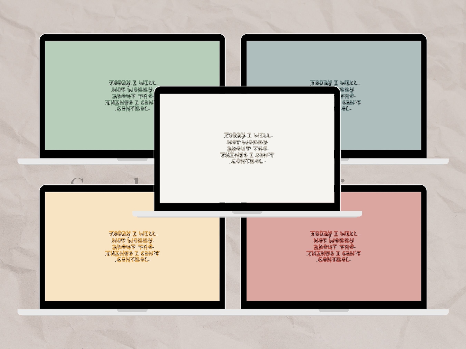 Encouraging Desktop Wallpaper Minimalist Motivational Laptop - Etsy