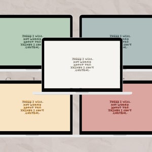 Encouraging Desktop Wallpaper | Minimalist Motivational Laptop