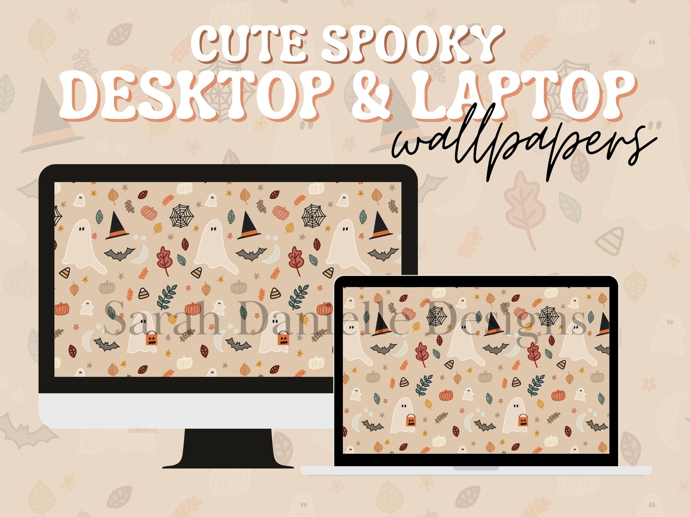 5 FREE HALLOWEEN WALLPAPER DESKTOP ORGANIZERS  Blush Bossing